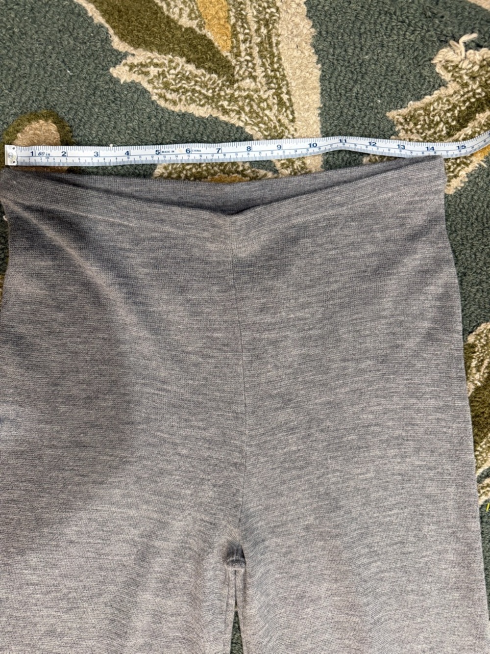 J. Crew Cosmo Sweater Pant in Merino Wool - Wide Leg in Heather Gray/Graphite - Picture 5 of 9